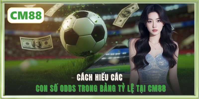 Cách hiểu các con số odds trong bảng tỷ lệ tại CM88