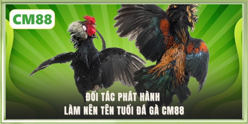 Đối tác phát hành làm nên tên tuổi đá gà CM88