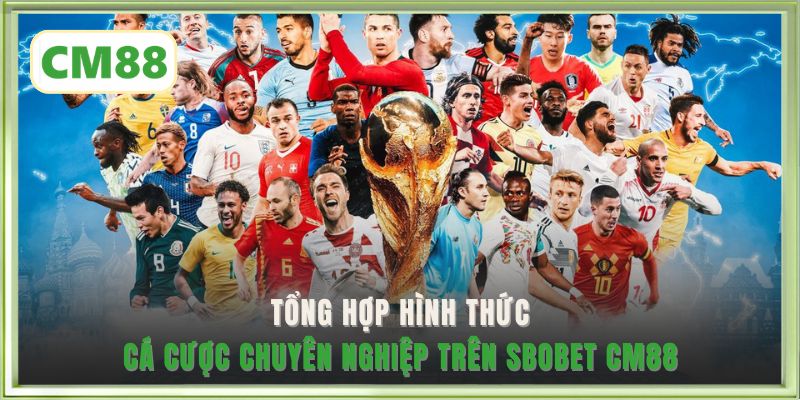 Tổng hợp hình thức cá cược chuyên nghiệp trên SBOBET CM88